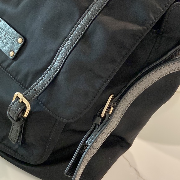 Kate Spade black nylon briefcase with dust bag - Picture 2 of 10